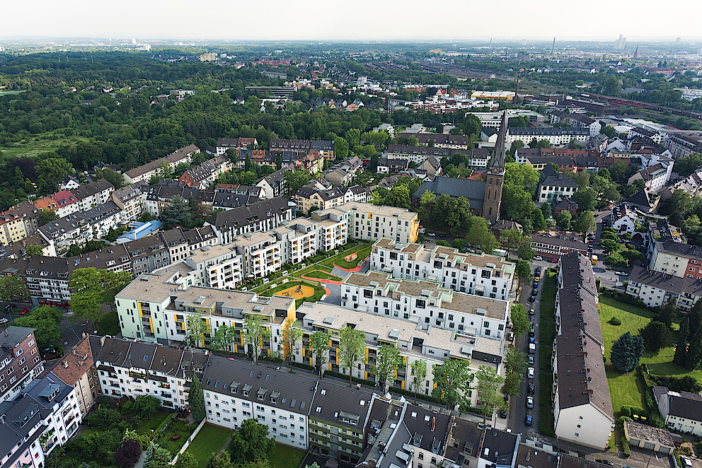 Alte Wipperfürther Luftaufnahmen GAG Köln Jens Willebrand